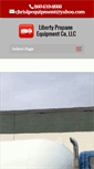 Mobile Screenshot of libertypropaneequipment.com
